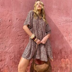 Vestido estampa fashion